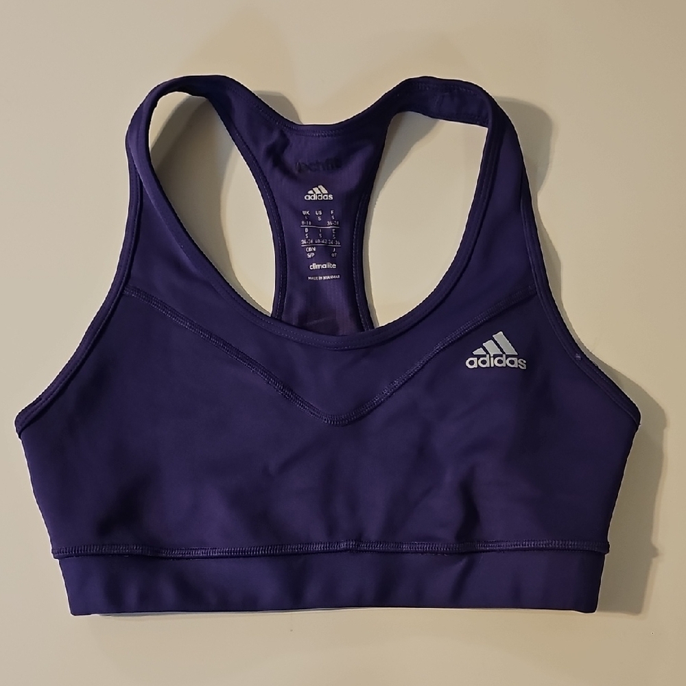 Adidas Women's Deep Purple Sports Bra